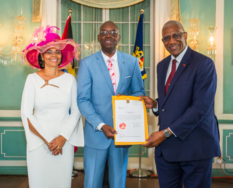 Mr Clovis St Romain Sworn In As New Electoral Commissioner Of Antigua