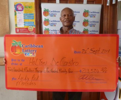 Caribbean lotto shop pick 3