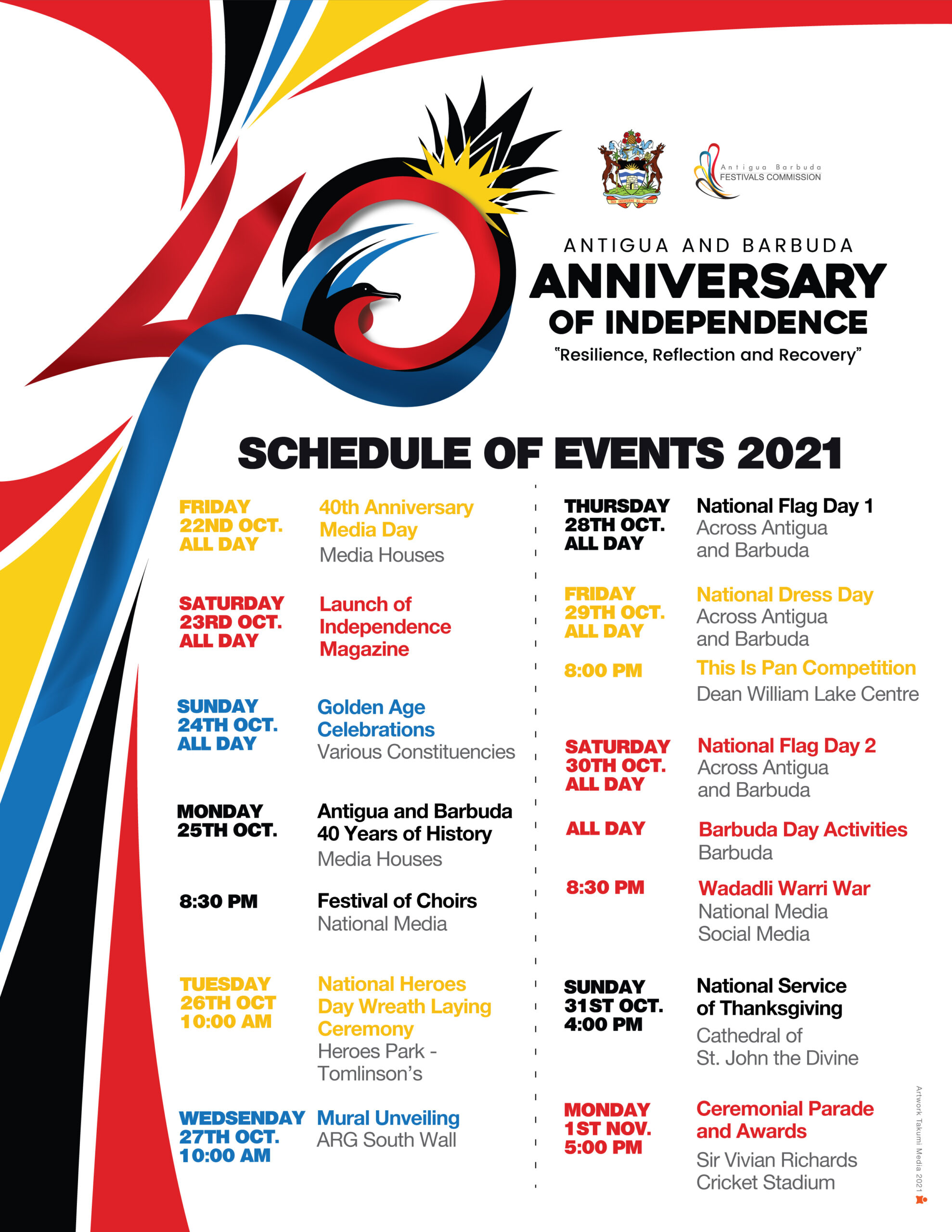 antigua independence day celebrations