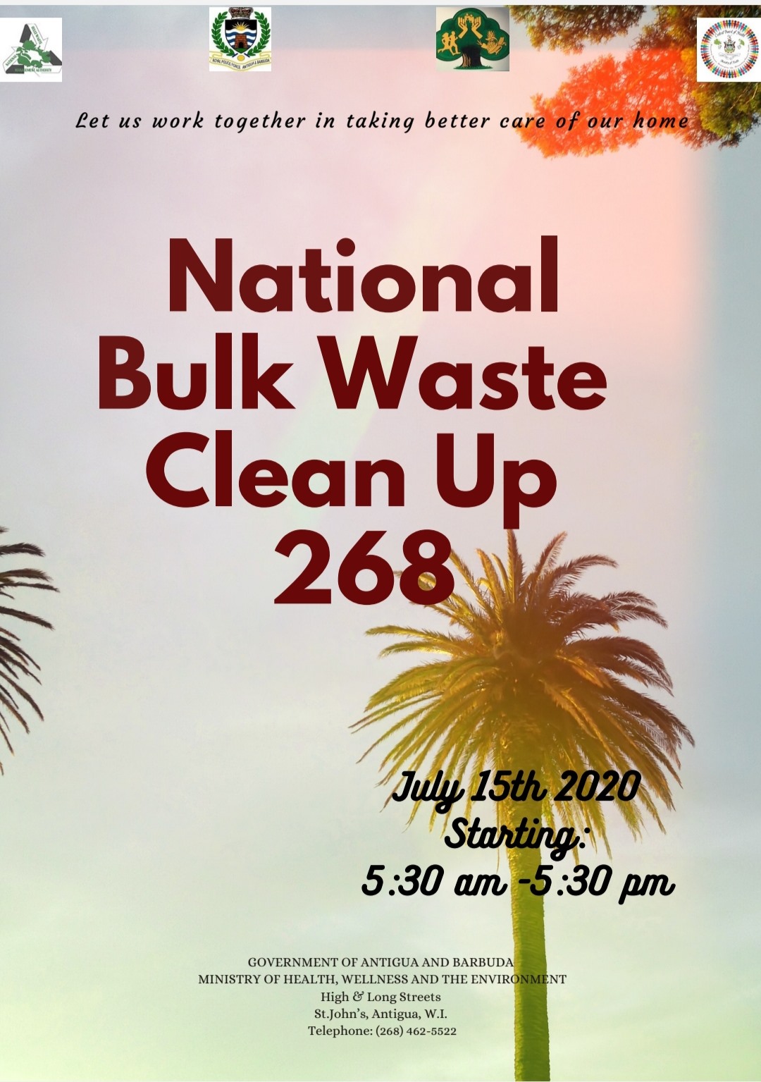 Today Is National Bulk Waste Cleanup Day Antigua News Room
