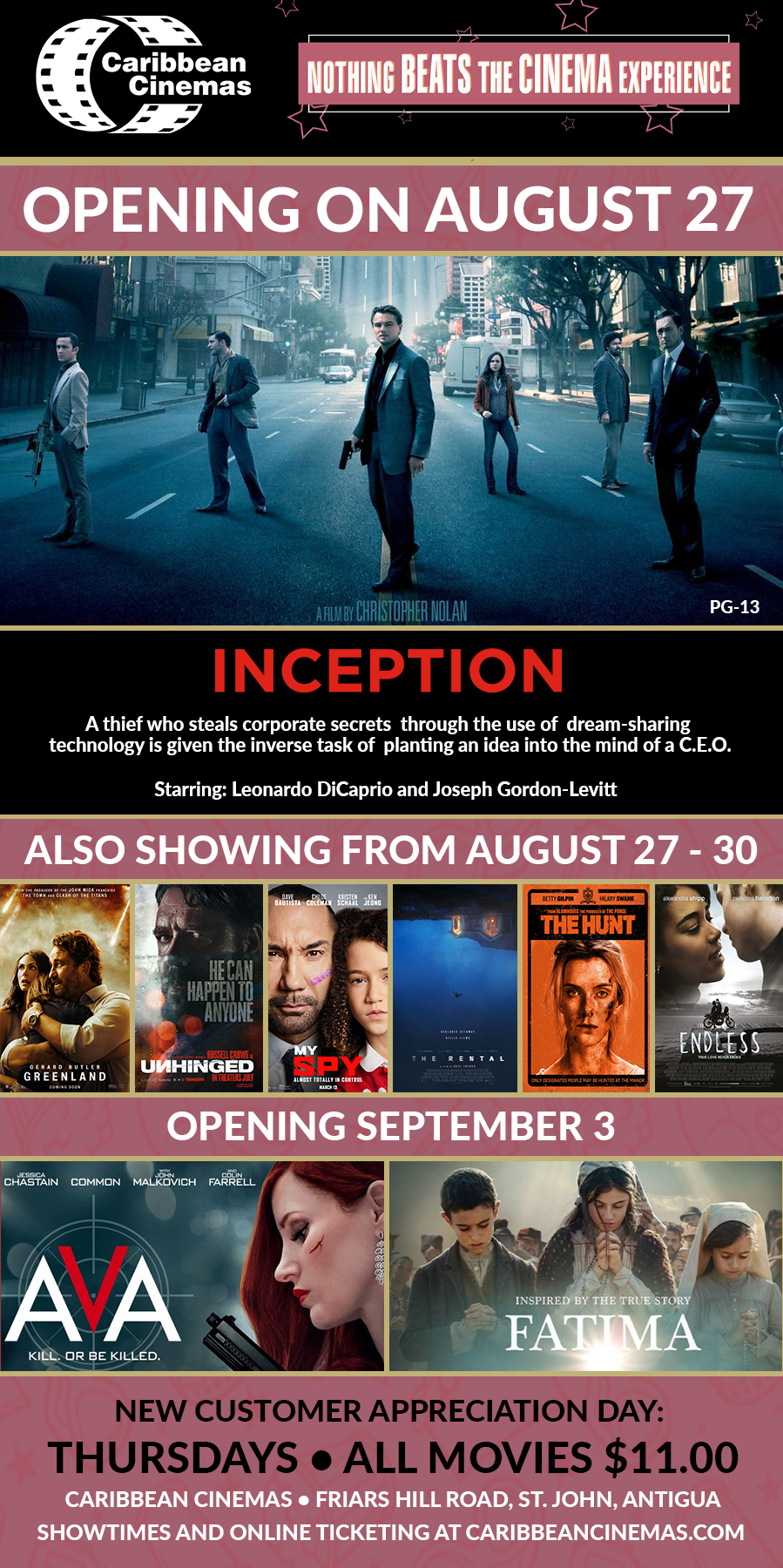 Caribbean Cinemas Antigua Megaplex 8, Saint John (+1 2685624000)