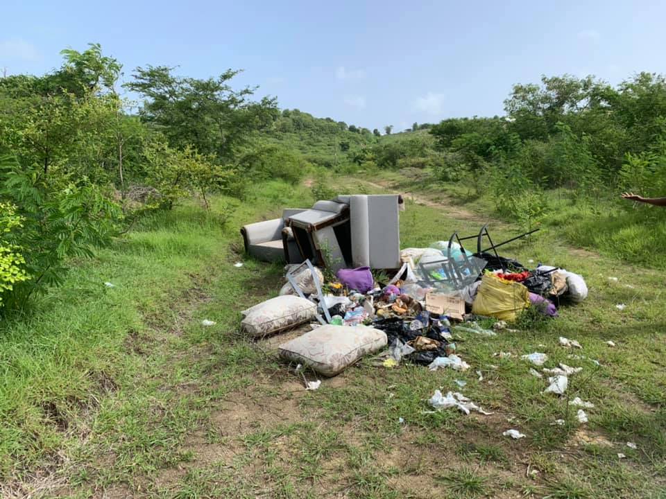 Officials Want To Know Who Are The Culprits Behind This Illegal Dumping Site Antigua News Room 