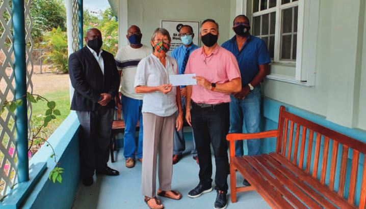 Masonic Lodge makes timely donation to St John Hospice - Antigua News Room