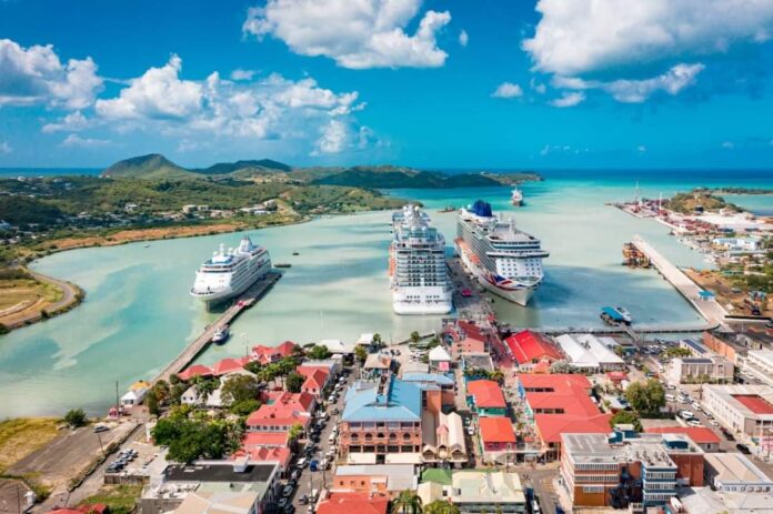 Antigua Cruise Ports Welcomed Three Cruise Ships At St. John’s Harbour on Sunday (November 2021)