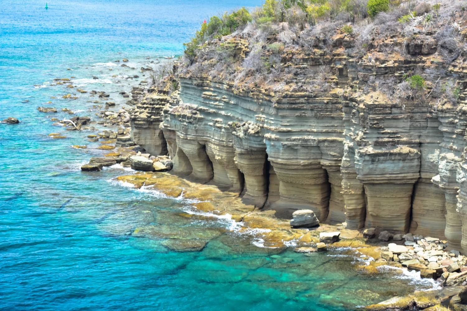 New route for trail to Pillars and Carpenter Rock in National Park
