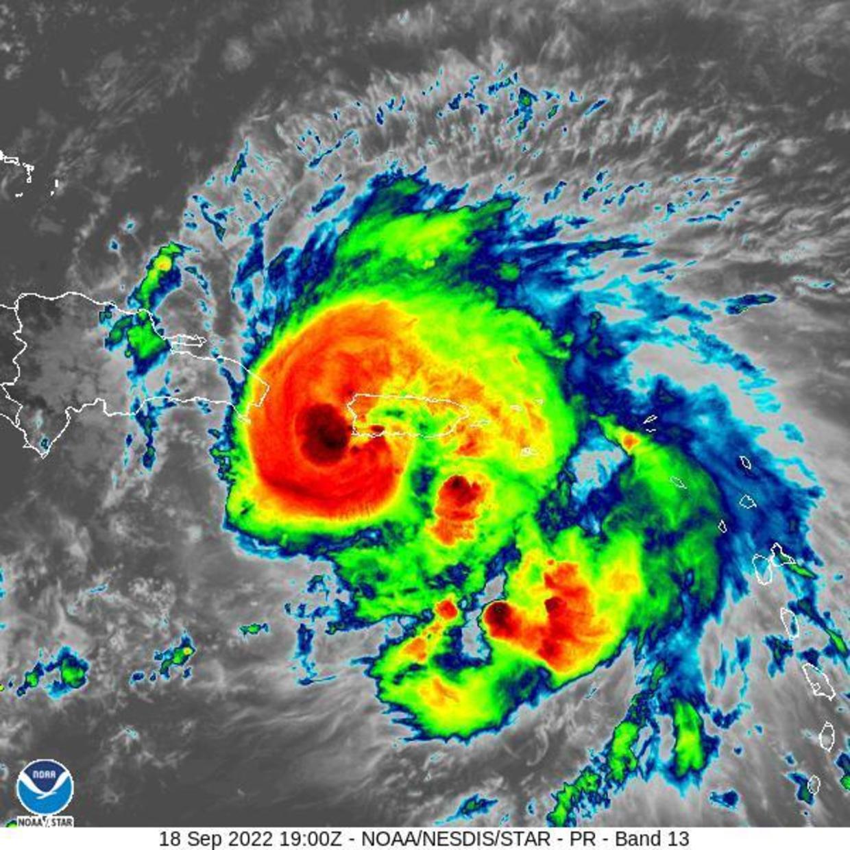 Hurricane Fiona slams Dominican Republic after knocking out power in ...