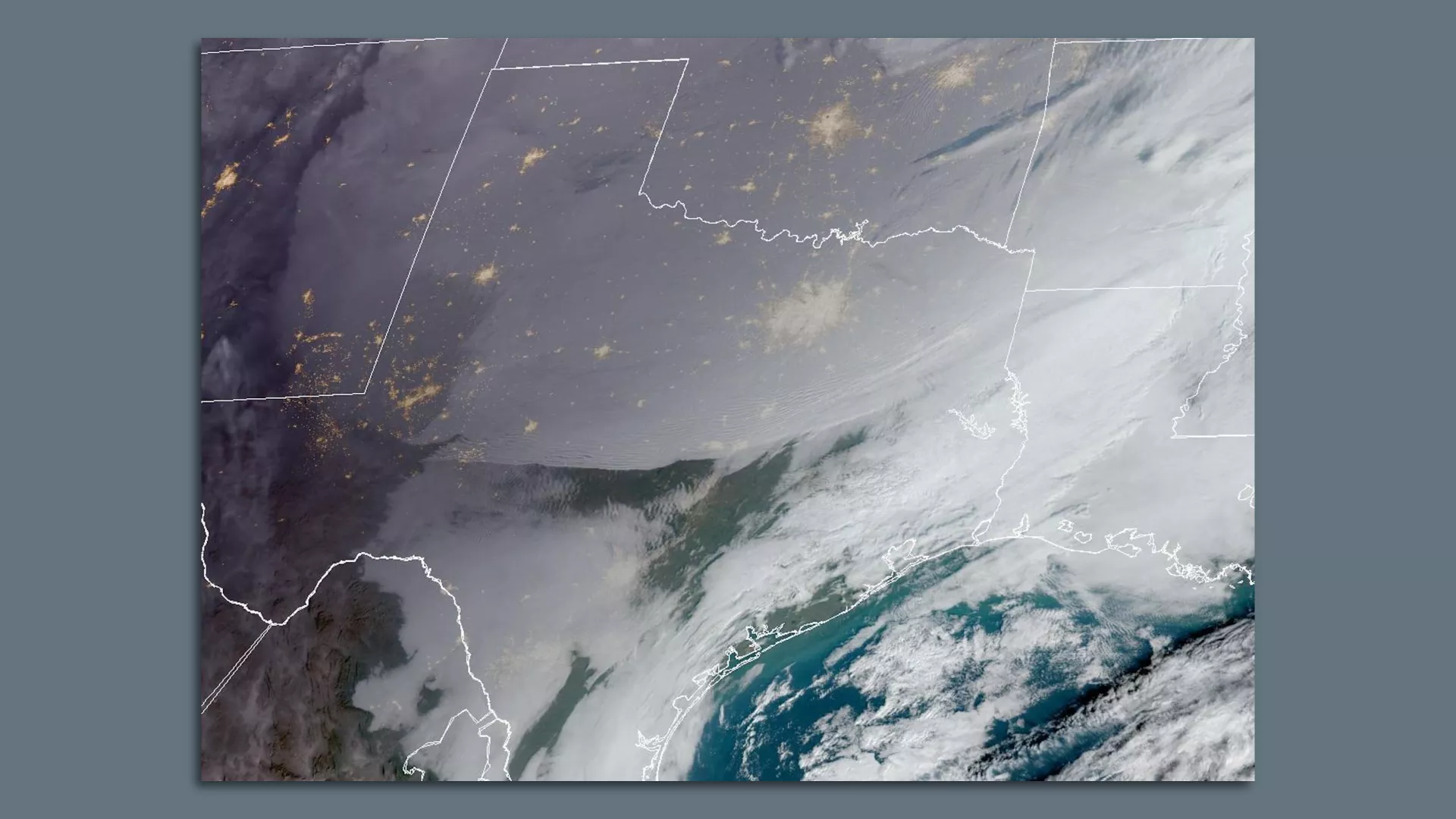 "Historic" Winter Storm And Arctic Blast Sweep Across The U.S ...