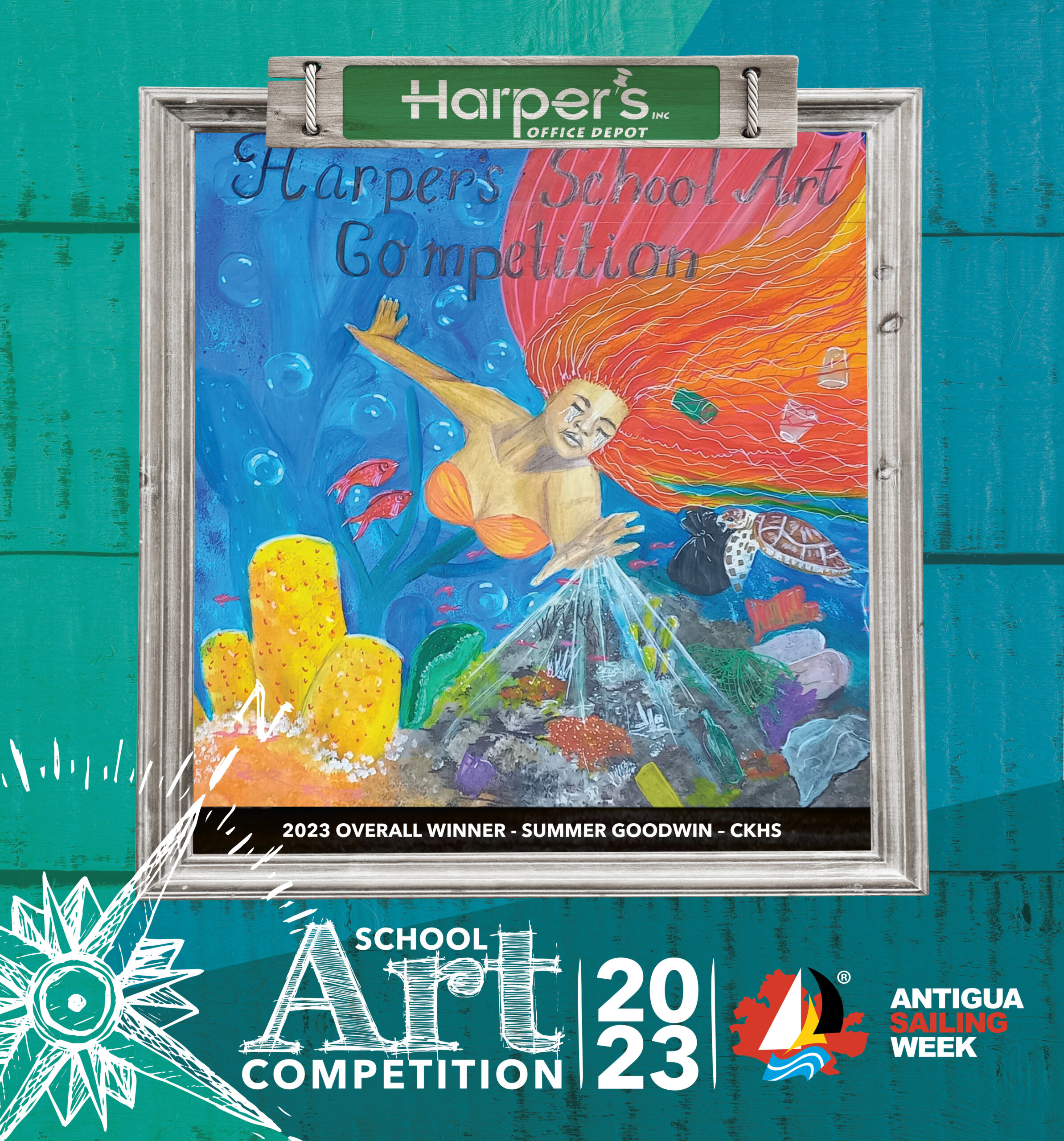 Summer Goodwin Wins The Antigua Sailing Week 2023 Harpers School Arts