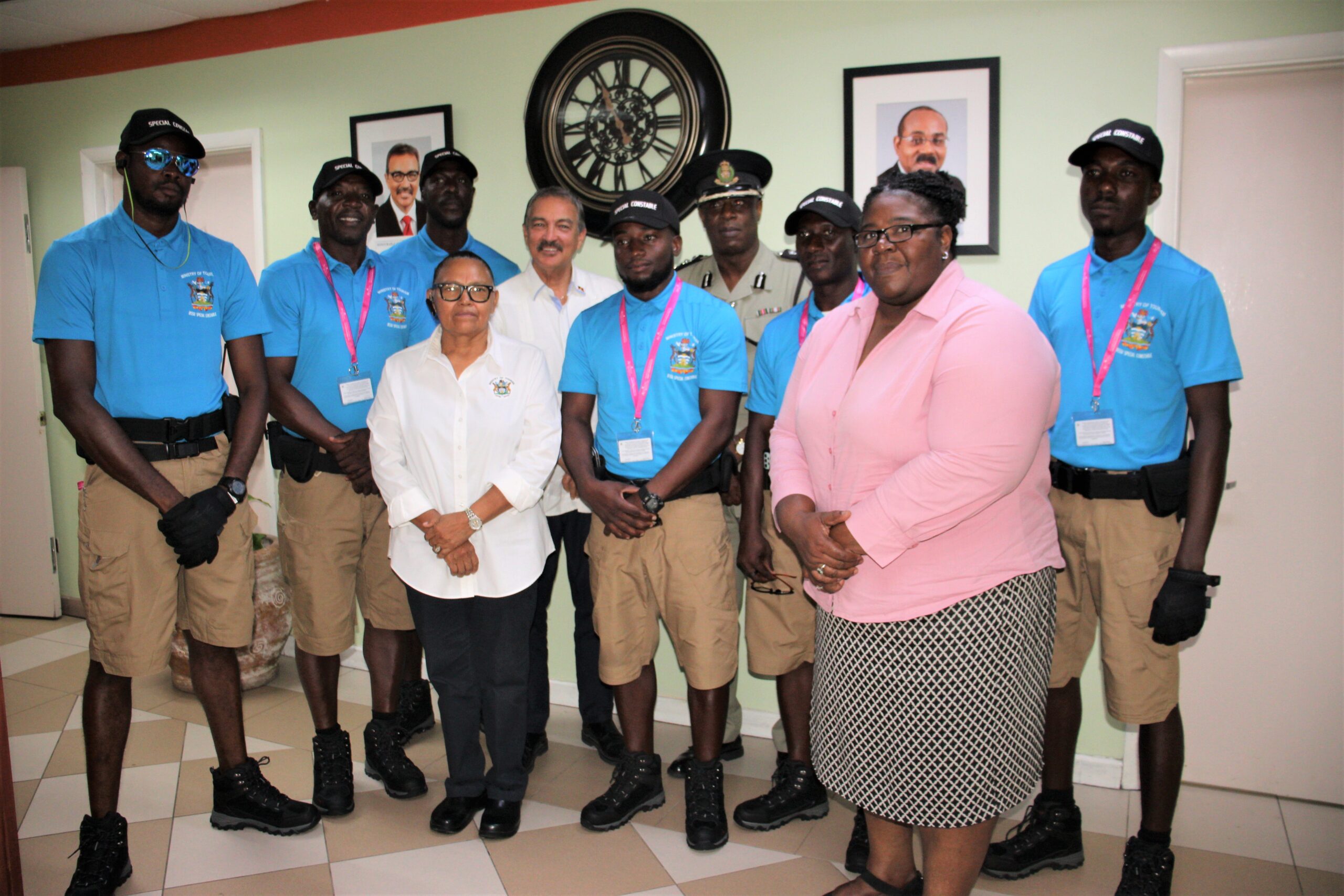 6 Beach Safety and Security Unit Officers Installed as Special
