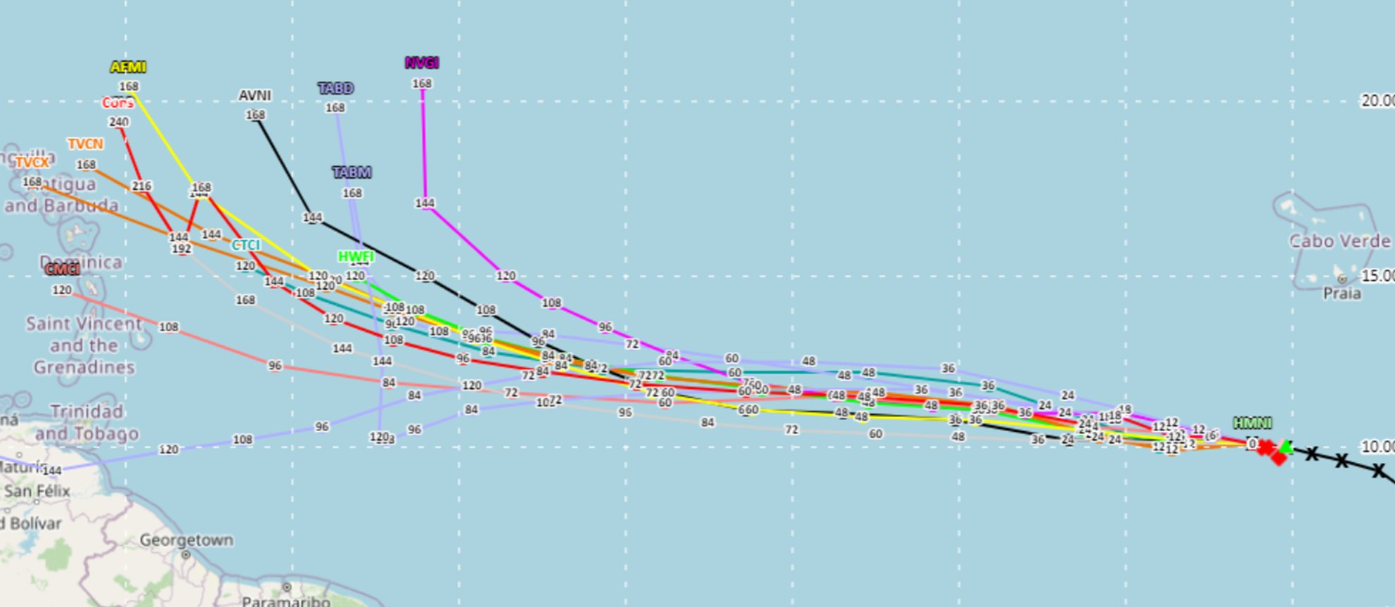 Tracking the Path of Tropical Disturbance in the Caribbean - Antigua ...