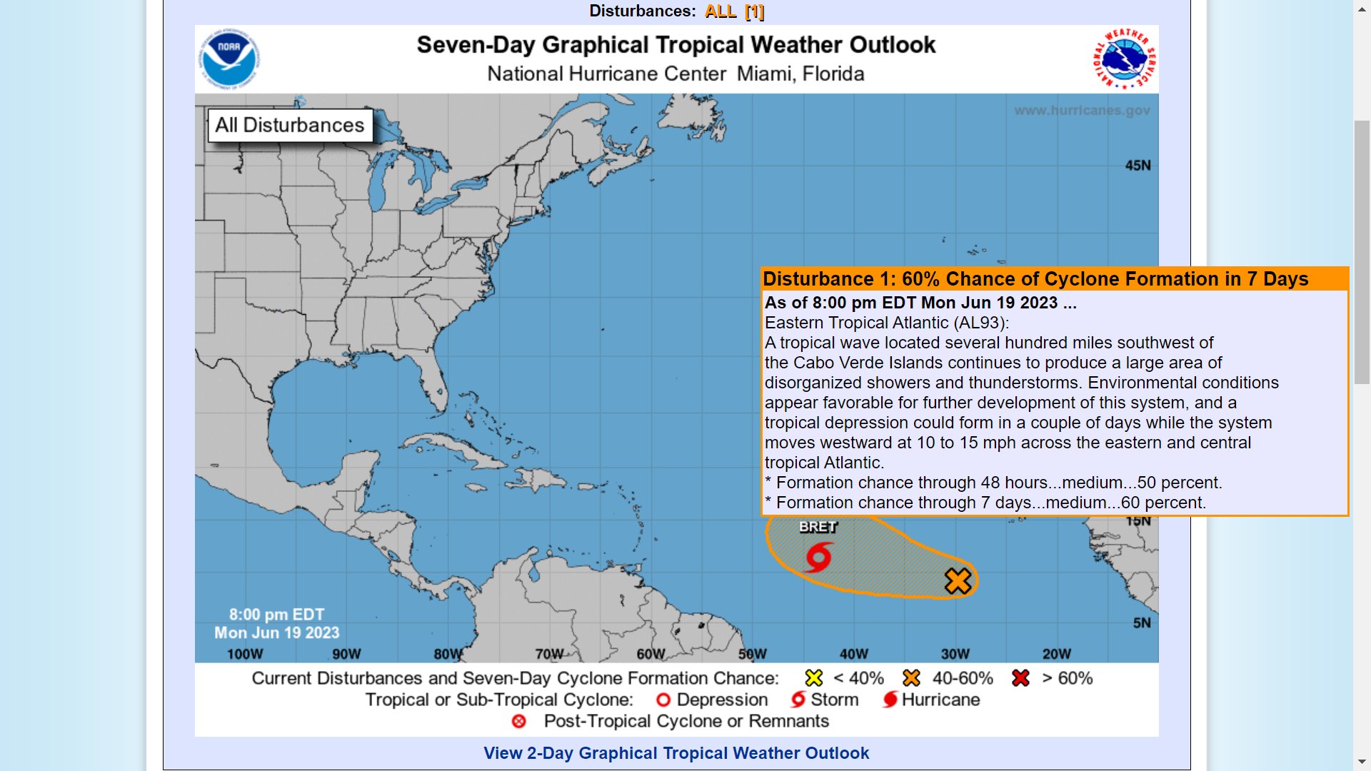 Tropical Wave AL93 Expected to Move Westward, May Strengthen into a ...