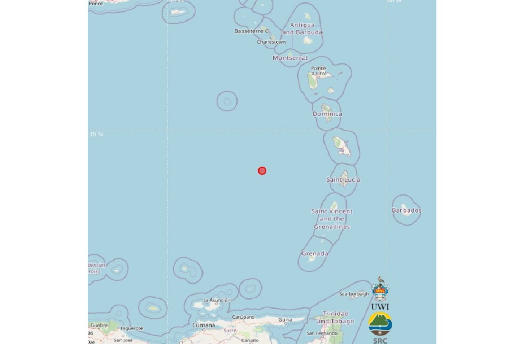 Earthquake recorded in Caribbean Sea near Martinique Antigua News Room