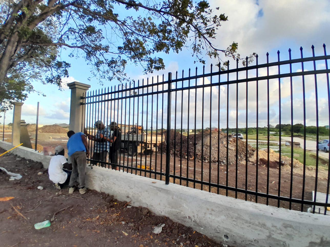 Progress on New Public Cemetery at Tomlinson’s Accelerates - Antigua ...