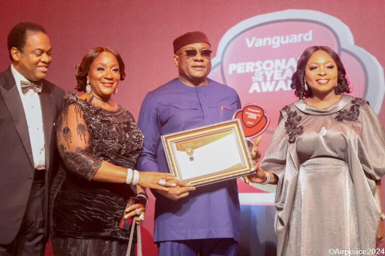 Air Peace Chairman Receives Vanguard Personality Of The Year Award Antigua News Room 6961