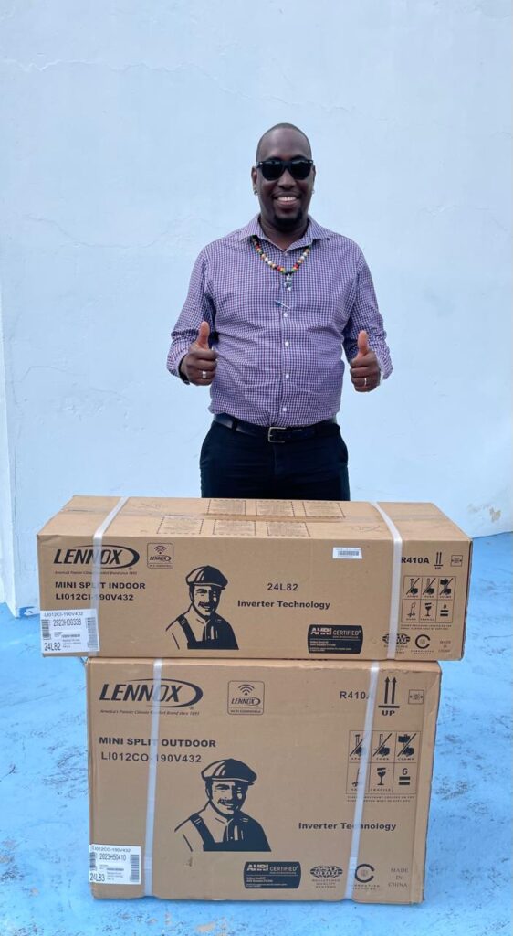 Flow's May Grand Prize Winner -AC unit - Antigua News Room