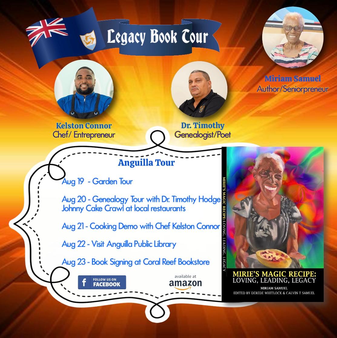 90-Year Old Author Returns to Anguilla, the Land of her Birth, to Promote Her Book