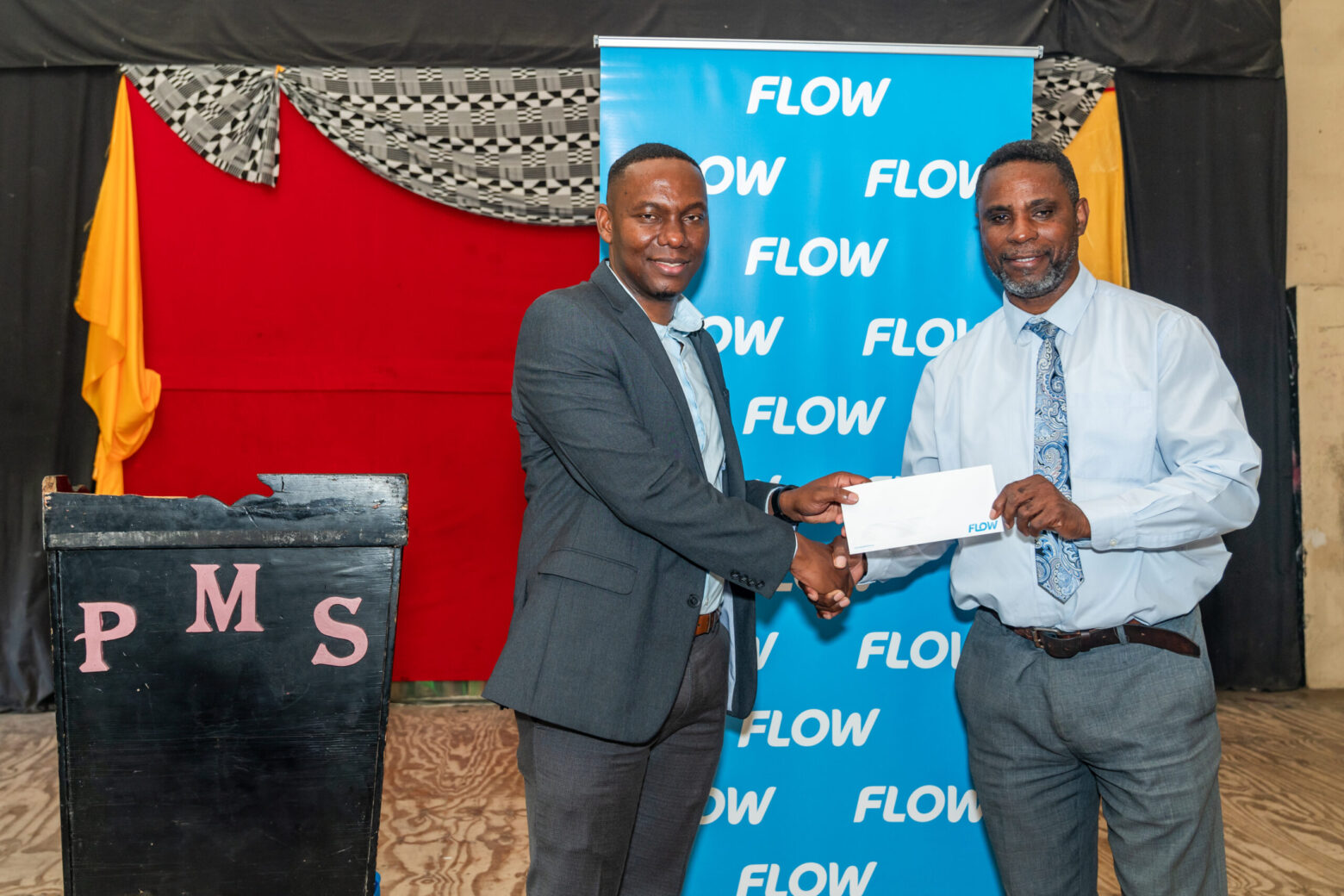 Flow Antigua Donation to PMS