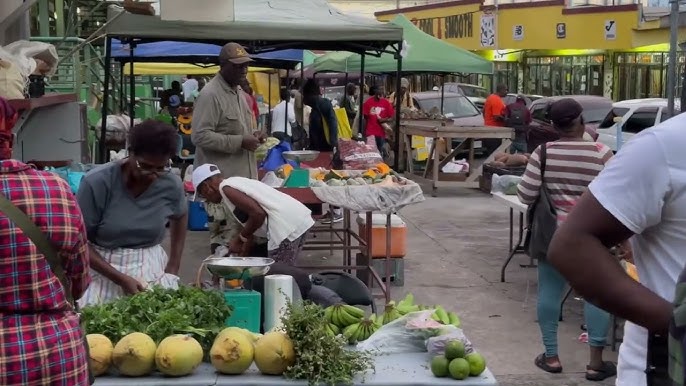 Antigua and Barbuda Street Vendors/ Photo by Hensley Isaac